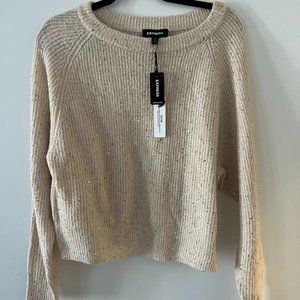Express sweater W/ Gold Sequins NWT M